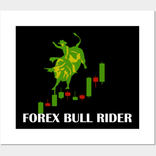 Forex Bull Rider Posters and Art